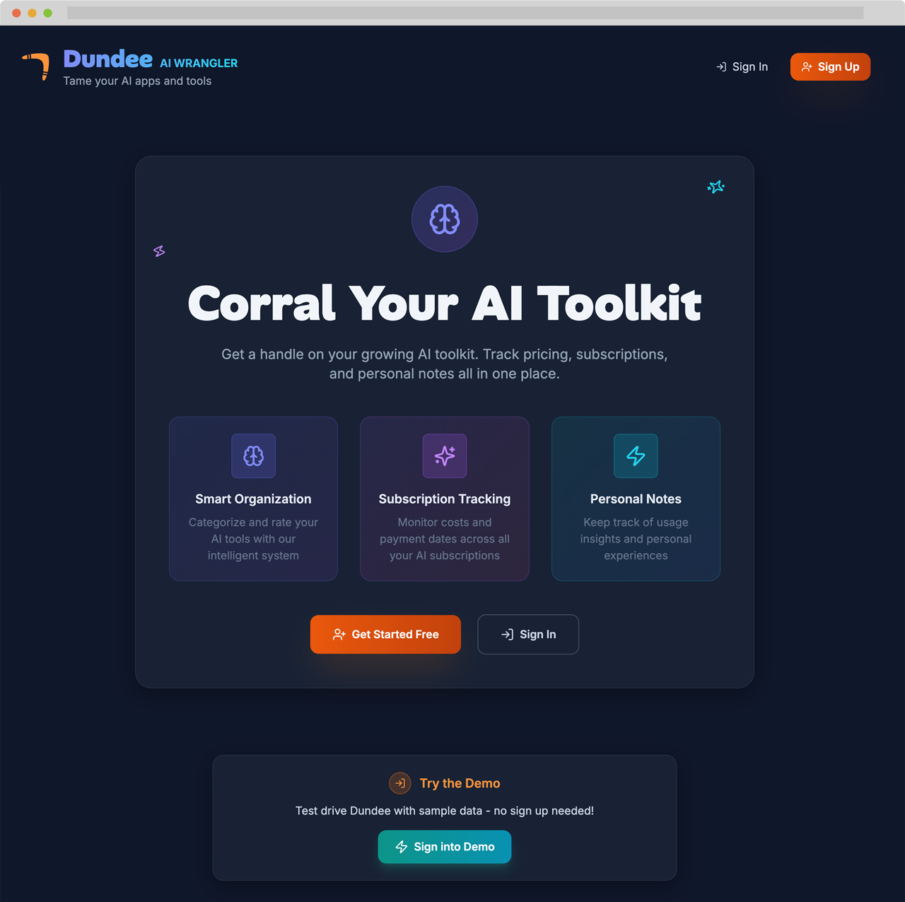 Dundee AI Wrangler Main